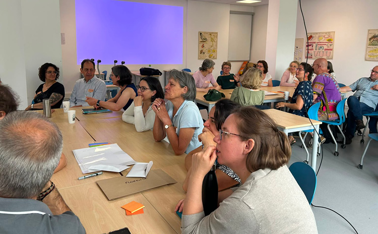 rencontre pédagogique innovation atelier avec des enseignants
